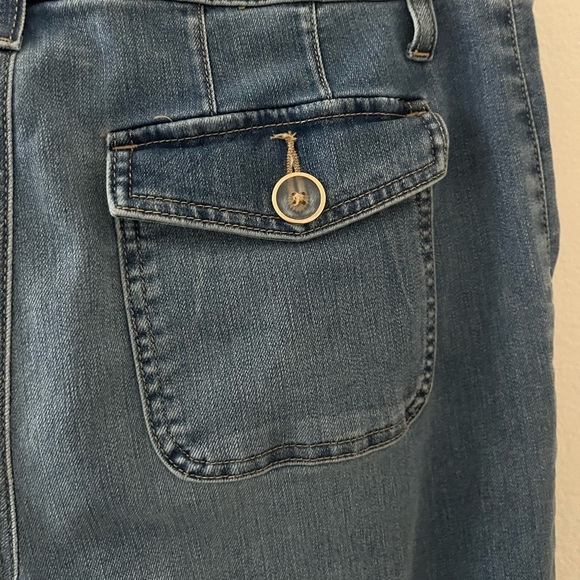 Chico’s Flare Stretch Jeans 10 Regular - Picture 4 of 7